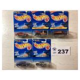 HOT WHEELS 1997 ASSORTMENT - SOME CARDS HAVE