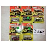 MATCHBOX 1997/1998 ASSORTMENT - SOME CARDS HAVE