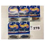 HOT WHEELS 90'S ASSORTMENT - SOME CARDS HAVE