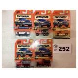 MATCHBOX 1997/1998 ASSORTMENT - SOME CARDS HAVE