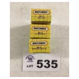 MATCHBOX - #12, #14, #15 - AUDI AVUS - CORVETTE -