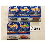 HOT WHEELS 1999 ASSORTMENT - SOME CARDS HAVE