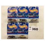 HOT WHEELS 1999 ASSORTMENT - SOME CARDS HAVE