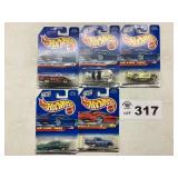 HOT WHEELS 1998 ASSORTMENT - SOME CARDS HAVE