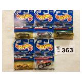 HOT WHEELS 1999 ASSORTMENT - SOME CARDS HAVE