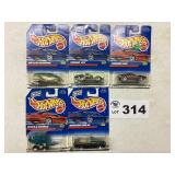 HOT WHEELS 1998 ASSORTMENT - SOME CARDS HAVE