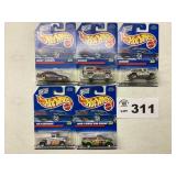 HOT WHEELS 1998 ASSORTMENT - SOME CARDS HAVE