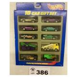 HOT WHEELS 10 CAR GIFT SET