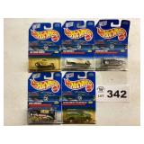 HOT WHEELS 1999 ASSORTMENT - SOME CARDS HAVE