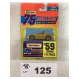 MATCHBOX 75 CHALLENGE ONE OF 10,000 # 59 CAMARO