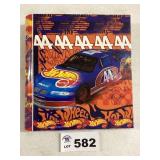 HOT WHEELS BINDER WIH NEWSLETTERS