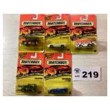 MATCHBOX 1996/1997 ASSORTMENT - SOME CARDS HAVE