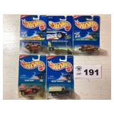 HOT WHEELS 1996 ASSORTMENT - SOME CARDS HAVE