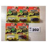 MATCHBOX 1996/1997 ASSORTMENT - SOME CARDS HAVE