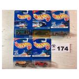 HOT WHEELS 1996 ASSORTMENT - SOME CARDS HAVE