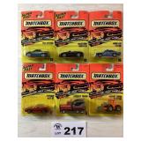 MATCHBOX 1996/1997 ASSORTMENT - SOME CARDS HAVE