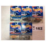 HOT WHEELS ASSORTMENT - SOME CARDS HAVE WRITING