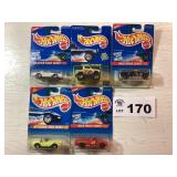 HOT WHEELS 1996 ASSORTMENT - SOME CARDS HAVE