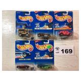 HOT WHEELS 1996 ASSORTMENT - SOME CARDS HAVE