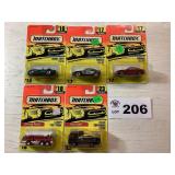MATCHBOX 1996/1997 ASSORTMENT - SOME CARDS HAVE