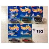 HOT WHEELS 1996 ASSORTMENT - SOME CARDS HAVE