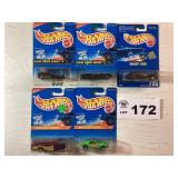 HOT WHEELS 1996 ASSORTMENT - SOME CARDS HAVE