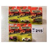 MATCHBOX 1996/1997 ASSORTMENT - SOME CARDS HAVE