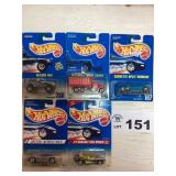 HOT WHEELS ASSORTMENT - SOME CARDS HAVE WRITING