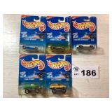 HOT WHEELS 1996 ASSORTMENT - SOME CARDS HAVE