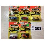 MATCHBOX 1996/1997 ASSORTMENT - SOME CARDS HAVE
