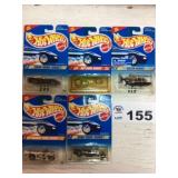 HOT WHEELS ASSORTMENT - SOME CARDS HAVE WRITING