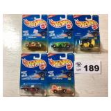 HOT WHEELS 1996 ASSORTMENT - SOME CARDS HAVE