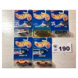 HOT WHEELS 1996 ASSORTMENT - SOME CARDS HAVE