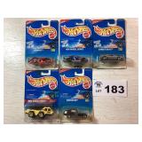 HOT WHEELS 1996 ASSORTMENT - SOME CARDS HAVE