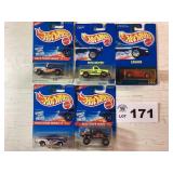 HOT WHEELS 1996 ASSORTMENT - SOME CARDS HAVE