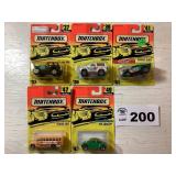 MATCHBOX 1996/1997 ASSORTMENT - SOME CARDS HAVE