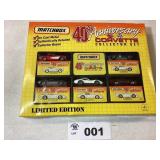 MATCHBOX 40TH ANNIVERSARY CORVETTE COLLECTION SET
