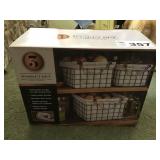BASKET INSERTS. NIB BASKET INSERTS. NIB