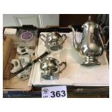 TEA SET, NAPKIN RINGS, CHOP STIXS TEA SET, NAPKIN RINGS, CHOP STIXS