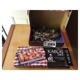 SILVERWARE, KABOB SET SILVERWARE, KABOB SET