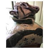 QUILTED COMFORTER, 2 SKIRTS QUILTED COMFORTER, 2 SKIRTS