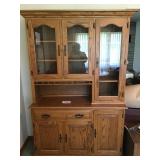 OAK CHINA CABINET 6.4 ft x 4.2 ft OAK CHINA CABINET 6.4 ft x 4.2 ft