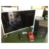 SPEAKERS, SAMSUNG 32 inch FLAT SCREEN TV W REMOTE SPEAKERS, SAMSUNG 32 inch FLAT SCREEN TV W REMOTE