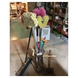BROOM, SWIFFER, STAND, PLANT STAND BROOM, SWIFFER, STAND, PLANT STAND