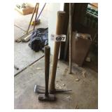 PICK AX, SLEDGEHAMMER PICK AX, SLEDGEHAMMER