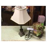 TRICYCLE PLANTER, LAMP TRICYCLE PLANTER, LAMP