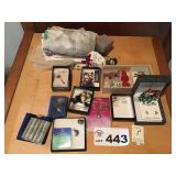 ASSORTMENT OF JEWELRY, SCARVES, COMPACT ASSORTMENT OF JEWELRY, SCARVES, COMPACT
