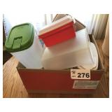 TUPPERWARE, PLASTIC WARE TUPPERWARE, PLASTIC WARE