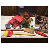 CHILDS BROOMS, DRY LOCK, ELECTRIC SHEARS, CORDS, CHILDS BROOMS, DRY LOCK, ELECTRIC SHEARS, CORDS,