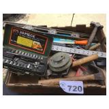 LEVEL, SOCKETS, HAMMERS, MISC TOOLS LEVEL, SOCKETS, HAMMERS, MISC TOOLS